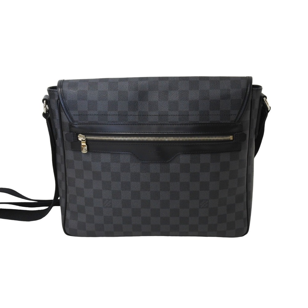 Louis Vuitton Brown Shoulder Ebene Damier Black Daniel Graphite Bag